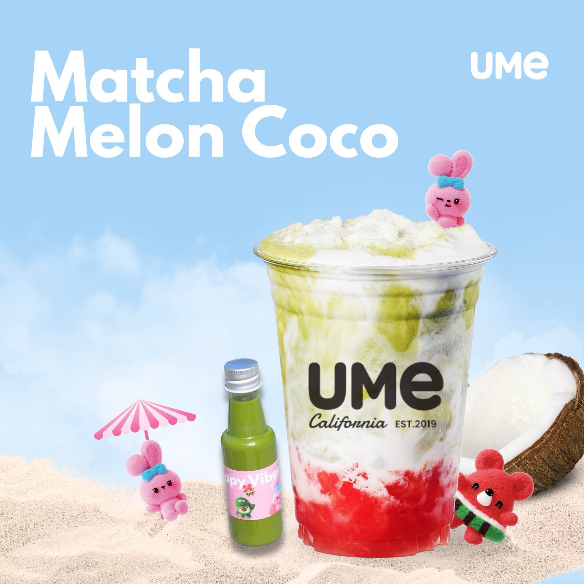 Matcha Melon Coco
